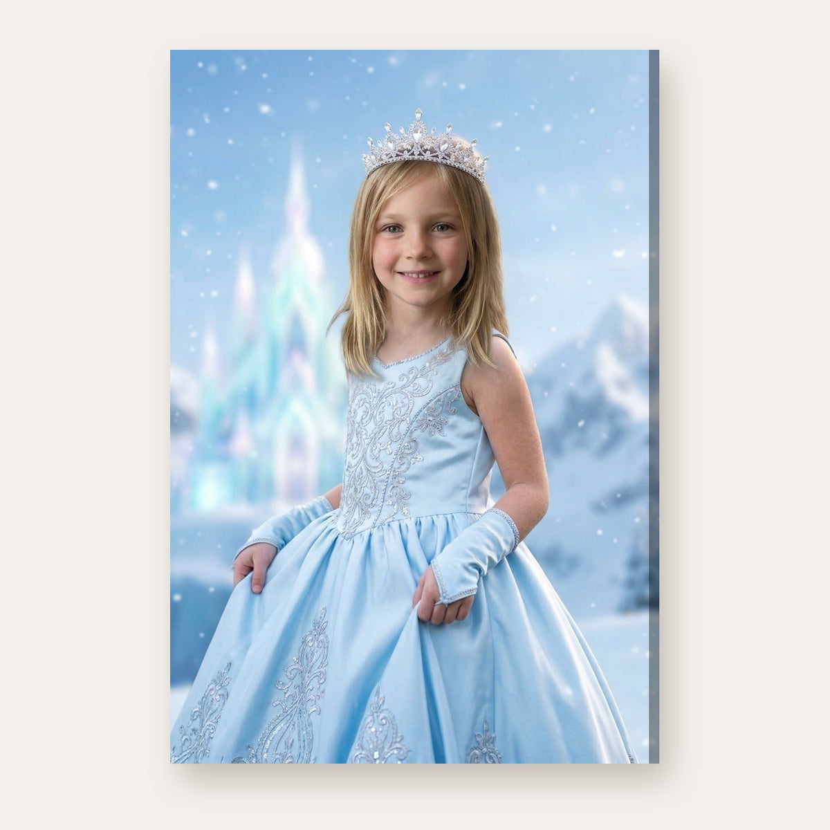 A third example of the Winter Ice Princess portrait