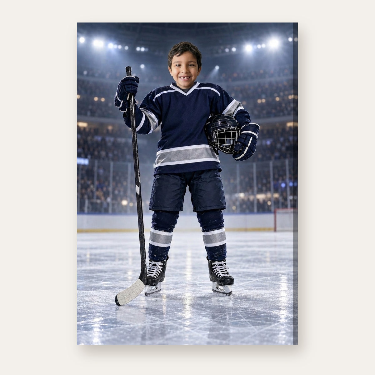 A third example of the Ice Hockey Star portrait