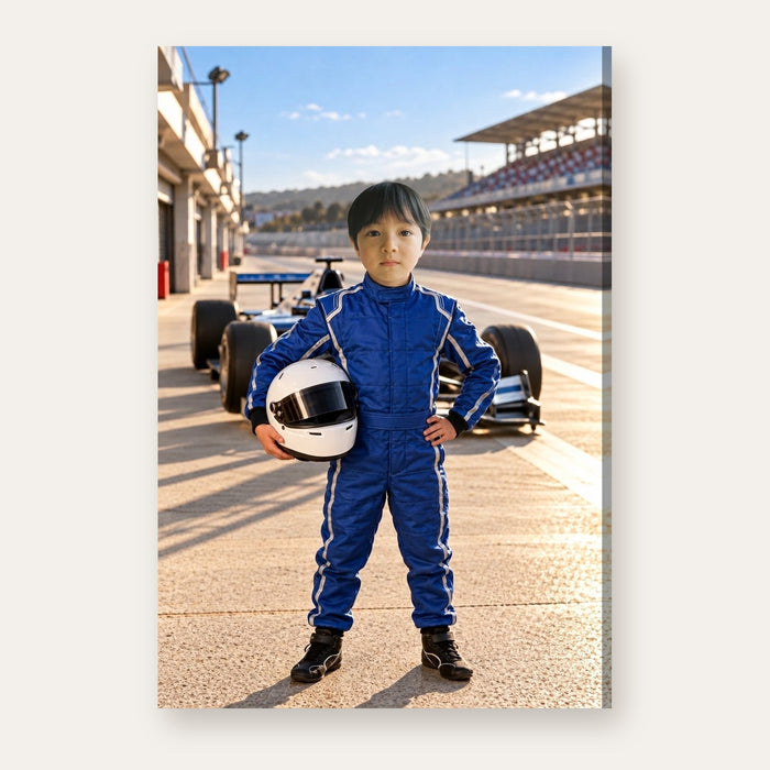A third example of the Junior Grand Prix Driver portrait