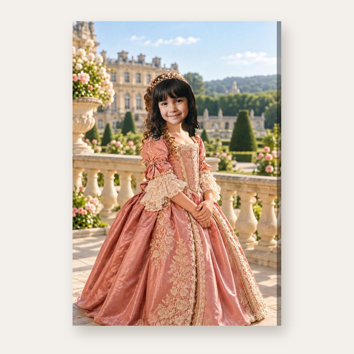 A third example of the Rose Court Queen portrait