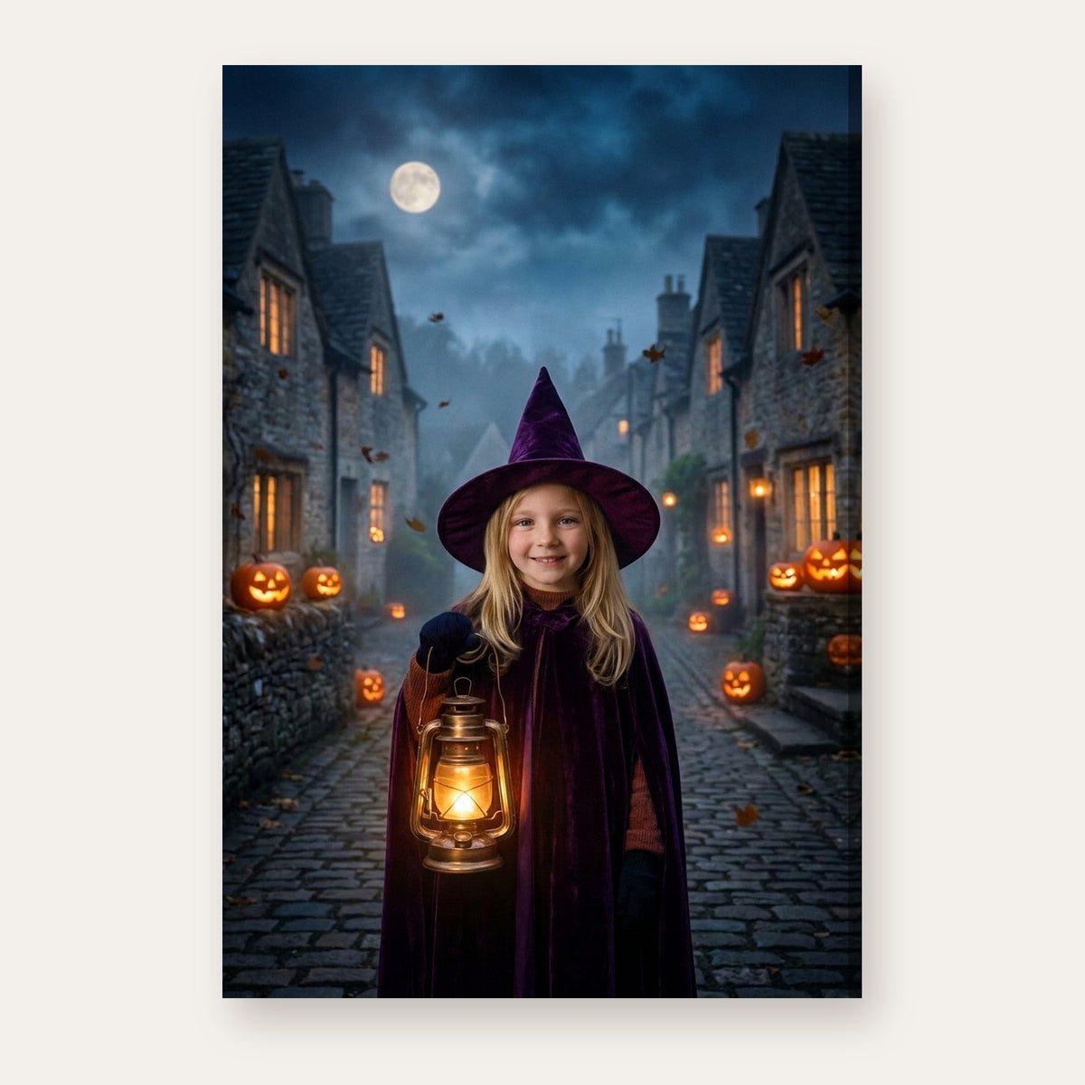 A third example of the Moonlit Little Witch portrait