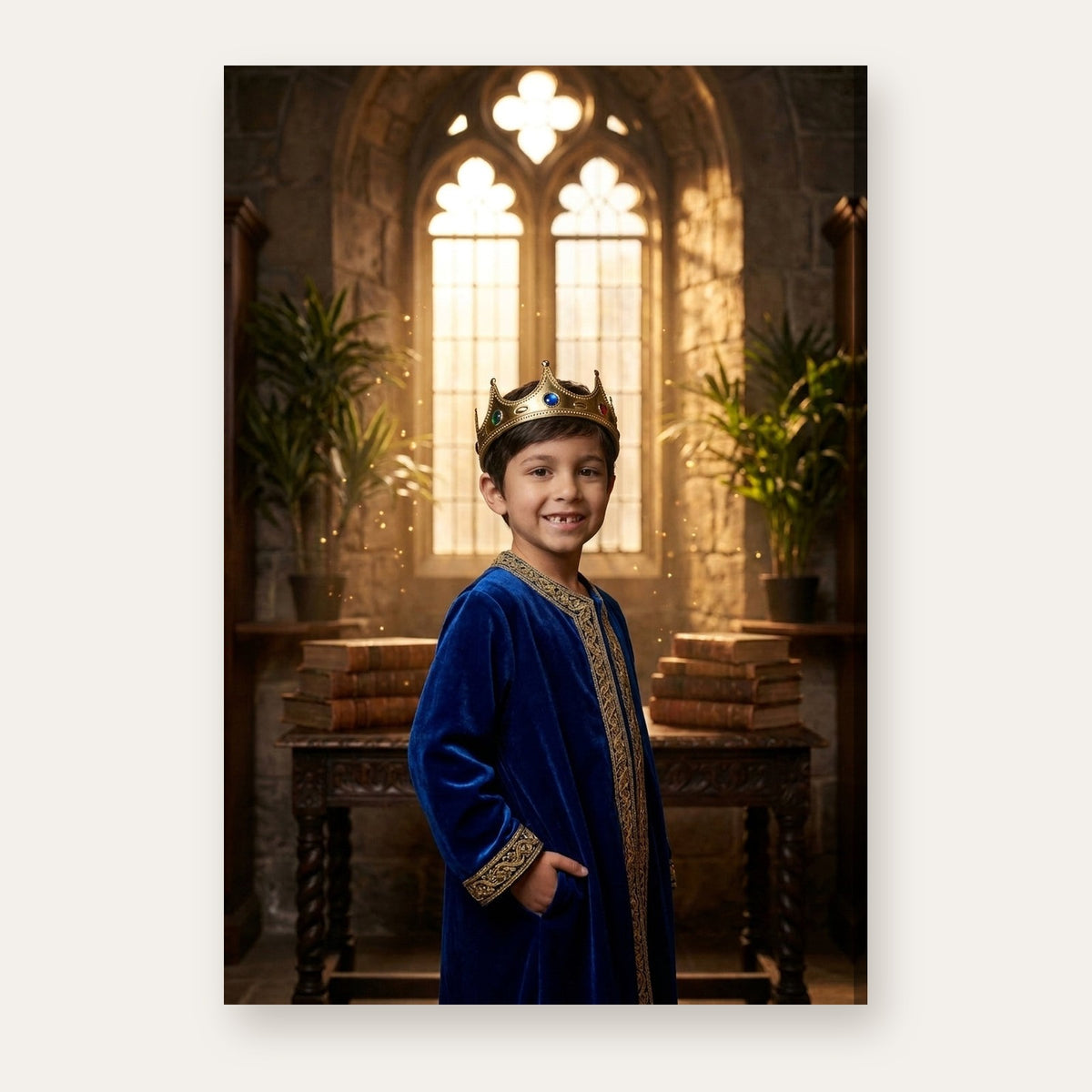 A third example of the Little Royal portrait