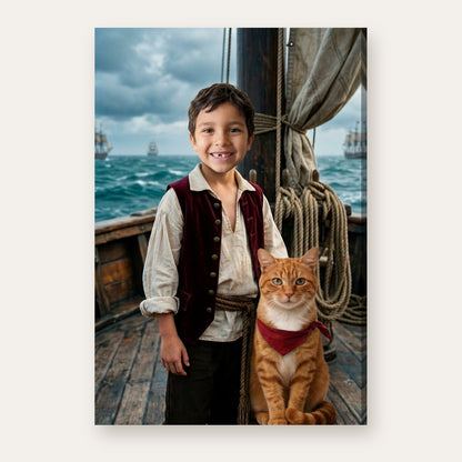 A third example of the Storm Sea Pirate & First Mate portrait