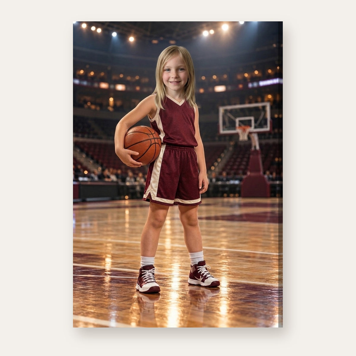 A third example of the Basketball Rising Star portrait