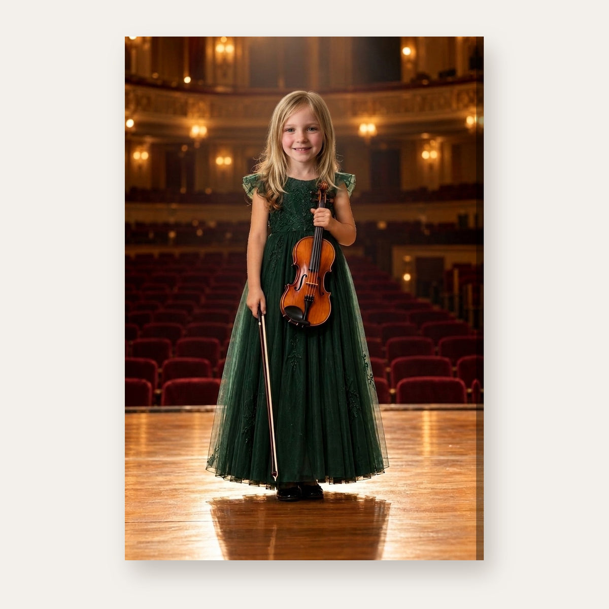 A third example of the Classical Violinist portrait