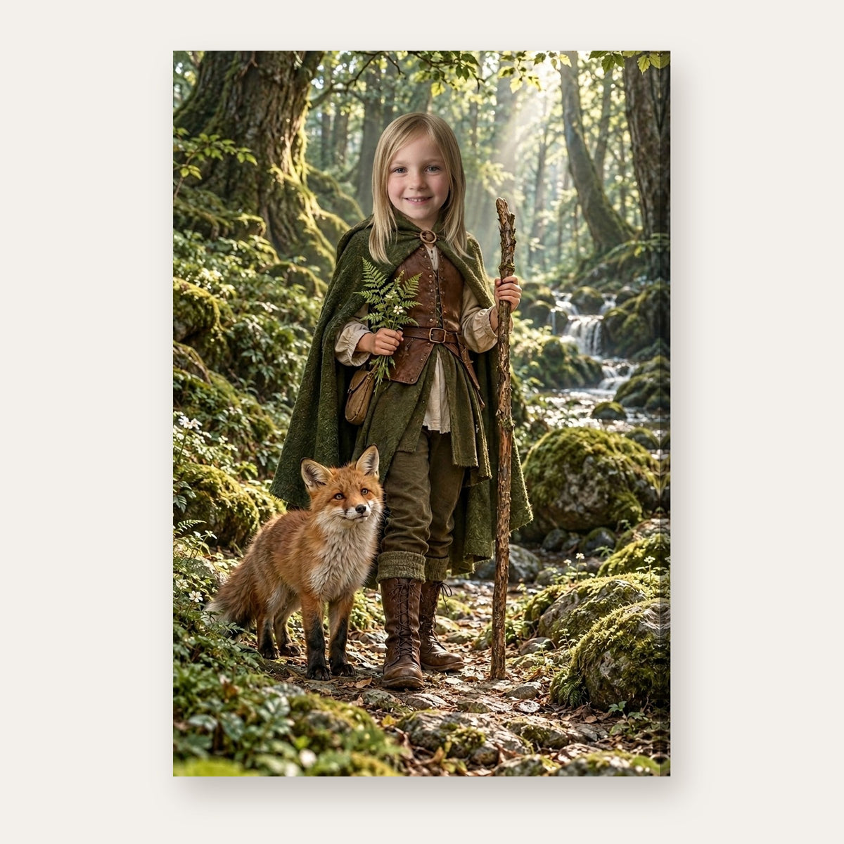 A third example of the Forest Ranger portrait