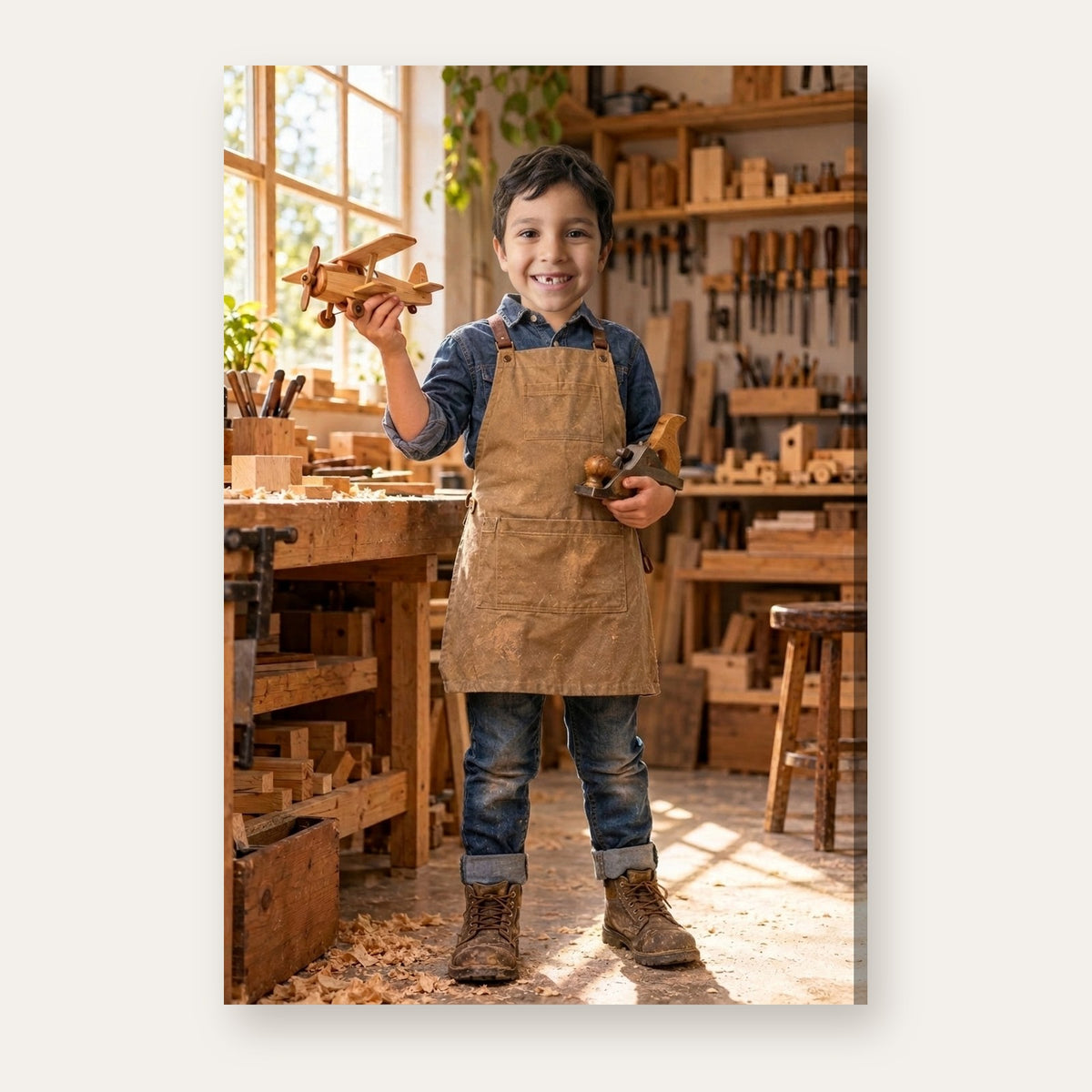 A third example of the Master Carpenter portrait